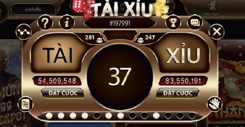Trải nghiệm thú vị tại game tài xỉu online